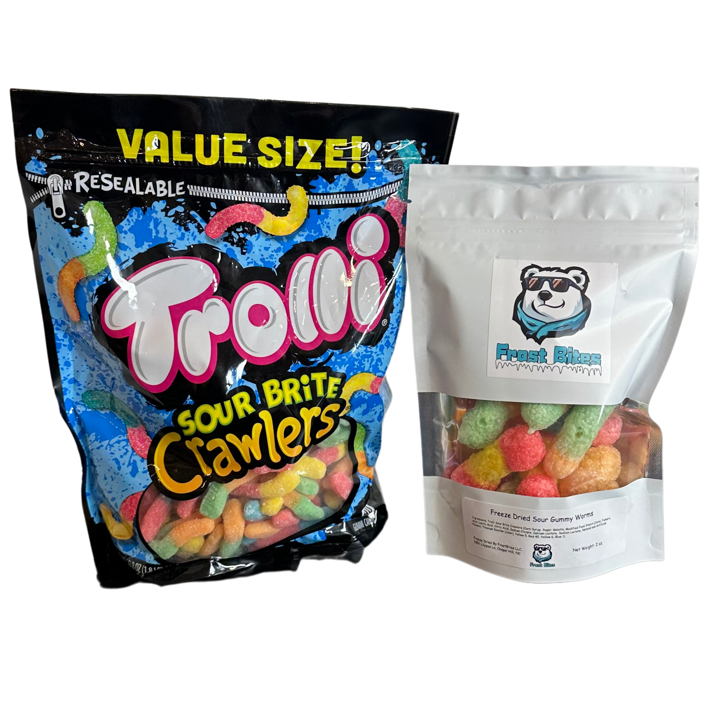 Freeze Dried Sour Gummy Worms