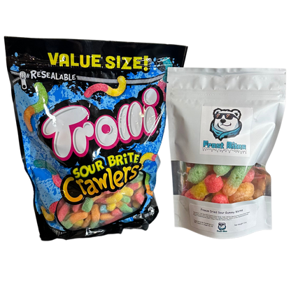 Freeze Dried Sour Gummy Worms