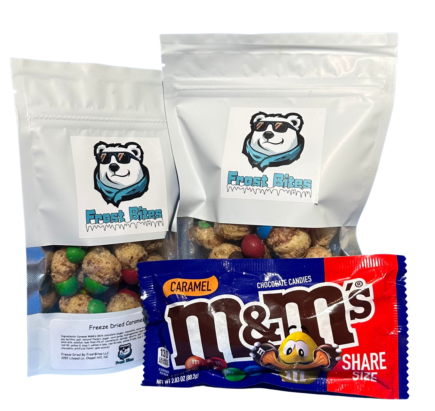 Freeze Dried Caramel Bites